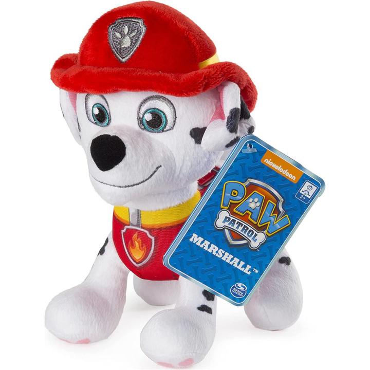 PawPatrol – 12” Marshall Plush Toy, Standing Plush with Stitched Detailing, for Ages 3 and up