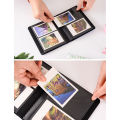 Retro 3 Inches 64 Pockets Photo Album Mini Instant Album Polaroid Photo Album. 