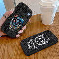 For iPhone 6 6s Case Funny Doodle Devil Lambskin Phone Case Soft Silcone Shockproof Cover. 