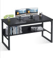 Computer Table : Study Table : Office Table : Laptop Table : Writing Table and Gaming Table with Modern K-Shape Design and Metal Powder Coating. 