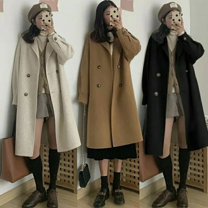 Yfashion%20Women%20Wool%20Pea%20Coat%20Trendy%20Suit%20Collar%20Long%20Sleeves%20Over%20Coats%20Casual%20Solid%20Color%20Mid-length%20Thickened%20Jacket%20color%20-%20Image%209