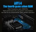 EAGET 8GB/16GB DDR4 2666MHz 3200Mhz RAM 1.2V UDIMM, High-Performance, Low Voltage, Compatible with Intel & AMD Motherboards for Desktops. 