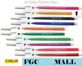Dollar Colour Markers, Dollar marker , Multicolor Markers Pen,10 Assorted Marker Set and Fiber Tip Markers.. 