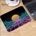 Maiya Funny Neon Retrowave Synthwave Digital Art Laptop Computer Mousepad Smooth Writing Pad Desktops Mate Gaming Mouse Pad. 