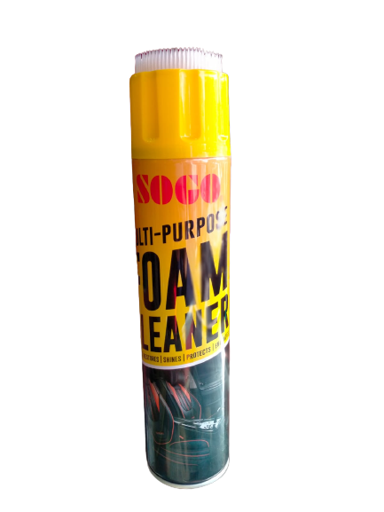 SOGO MULTI-PURPOSE LIKE FABRIC, CARPET, LEATHER, ETC. FOAM CLEANER – 650 ML