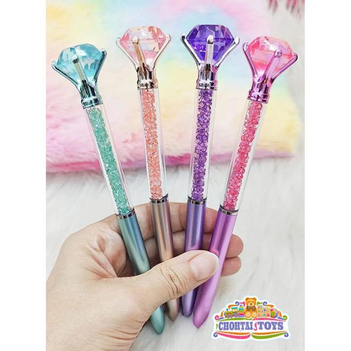 Kids Sparkle and Glamour Magic Stick Diamond Ballpoint Pen