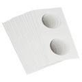100PCS Square Cardboard Coin Holders Coin Supplies Coin Album Collection Lighthouse Stamp Coin Holder Cover Case Storage. 