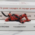 3pcs/set Deadpool Anime Action Figure Sitting Posture Model X-Men Mini Doll Car Decoration Marvel Collection Figurine Kids Toy Latei Posies. 