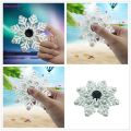 New DIY Rhinestone Fingertip Gyro Diamond Hand Spinner Fidget Relief Stress Toy 5D DIY Diamond Painting Creative Gift Fingertip. 