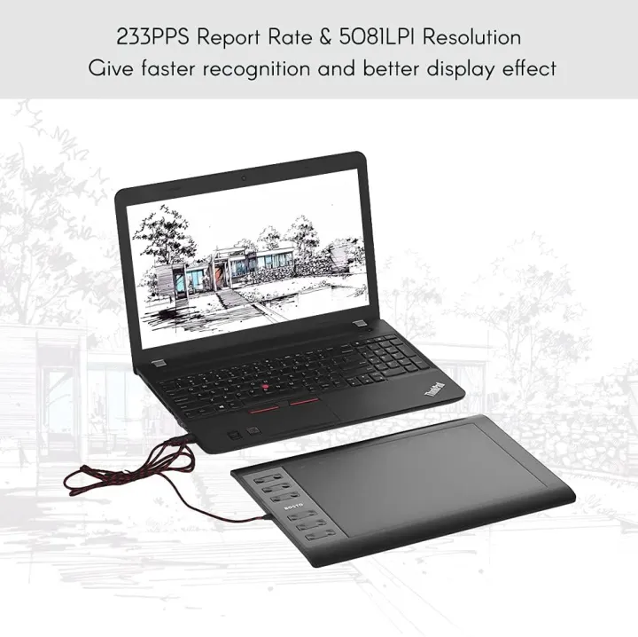 Bosto%201060%20Plus%20Digital%20Graphic%20Drawing%20Tablet,%20Drawing%20and%20Animation%20Pad,%2010''%20x%206''%20Work%20Area,%208192%20Levels%20of%20Pressure%20Sensitivity%20-%20Image%207