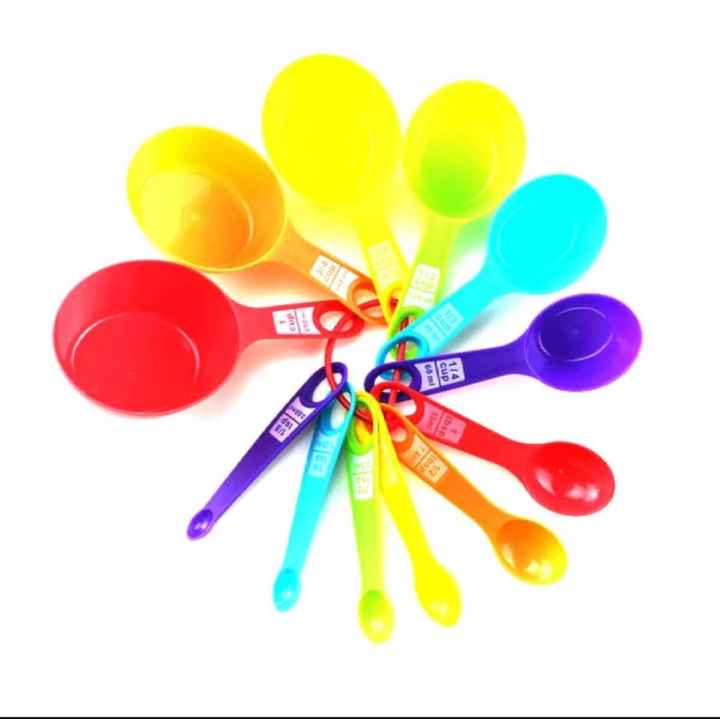 Measuring%20Cup%20And%20Spoon%20Set%2012%20Pcs%20Kitchen%20Cooking%20Measuring%20Tools%20Plastic%20Measuring%20Cups%20And%20Spoons%20Set%20-%20Image%204