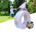 Water Hose Pipe, Garden Plastic Hose Water Pipe, Flexible Transparent PVC Water Pipe Size 3/4" Inches with 3mm Diameter, Poni Inch Flexible Water Pipe, Clear Flexible PVC Tubing Heavy Duty Hose Pipe For Water etc. 