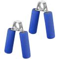 Set of 2 Blue Sponge Hand Grips for Unmatched Grip Power and Arm Resilience | HAND WRIST ARM STRENGTH EXERCISE FITNESS GRIP HAND GRIPPERS FITNESS EQUIPMENT. 