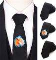 Kids Necktie Anime Chainsaw Man Necktie Boy's Children Necktie Cotton Neck Tie Teenager Neck Tie Halloween Necktie. 
