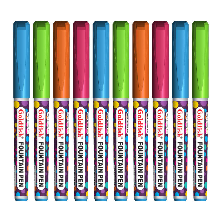 Goldfish%20High%20Quality%20Fountin%20Pen%2010%20pcs%20Packet%20-%20Image%202