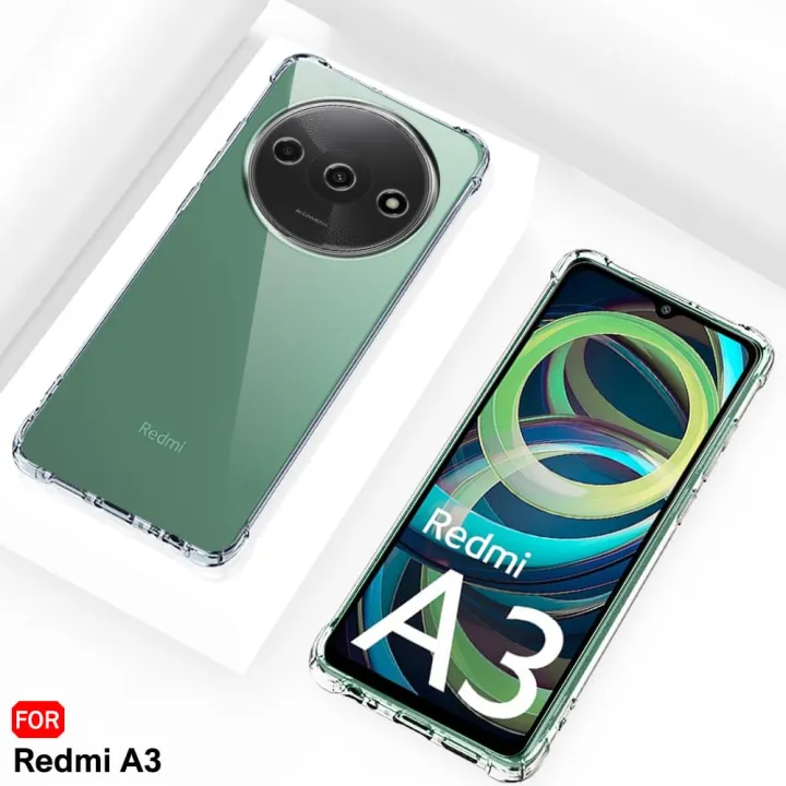 Xiaomi%20Redmi%20A3%20/%20Xiaomi%20Poco%20C61%20/%20Xiaomi%20Redmi%20A3x%20Anti-shock%20Clear%20Acrylic%20Hybrid%20TPU%20Phone%20Case%20Cover%20(Transparent)%20-%20Image%204