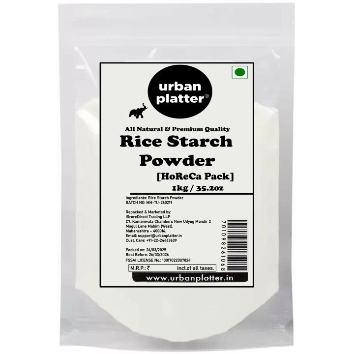 urban platter Rice Starch Powder,1 kg Starch Powder