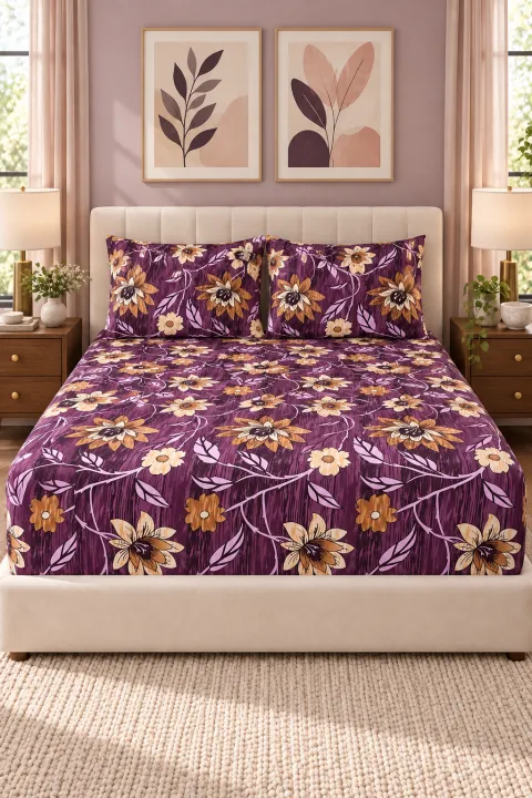 My%20Home%20%20Printed%20Fitted%20Bed%20Sheet%20With%20Pillow%20Cover,%20Ultra%20Soft%20Fabric%20Bedsheet,%20Anti%20Slip,%20Cool%20Fabric,%20Single,%20Double,%20Queen%20,King%20Sizes%20100%25%20Cotton%20Fabirc%20-%20Image%205