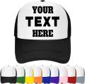Customized Name Cap / Your NAME or LOGO Customized P Cap - Name Cap - Print your name. 