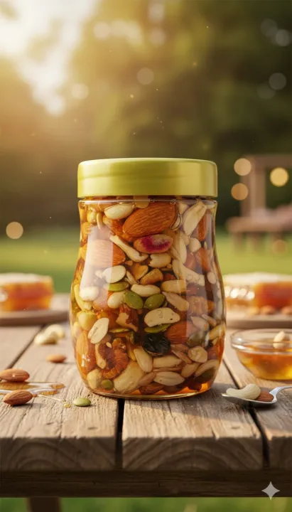Premium%20Honey%20Nuts%20Mix%20%E2%80%93%20100%25%20Natural%20Energy%20Booster%20%7C%20Healthy%20Dry%20Fruits%20with%20Pure%20Honey%20%7C%20500kg%20-%20Image%203
