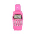 Handheld Pocket Calculator Watch Kids Watch Silicone Multi-purpose Date Time Electronic Wrist Calculator Watch Exam Tool. 