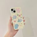 Pink Beaver loopy Applicable iPhone14 Phone case 15ProMax Apple 13 Double Layer 11/12 Cute. 