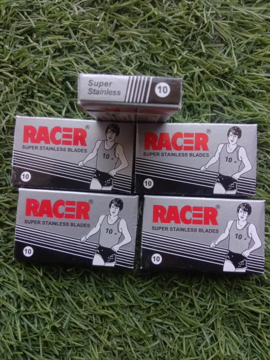 Shaving Racer Racer Platinum Blade, Shaving Blade, Salon ( Pack of 5 ) | Daraz.pk