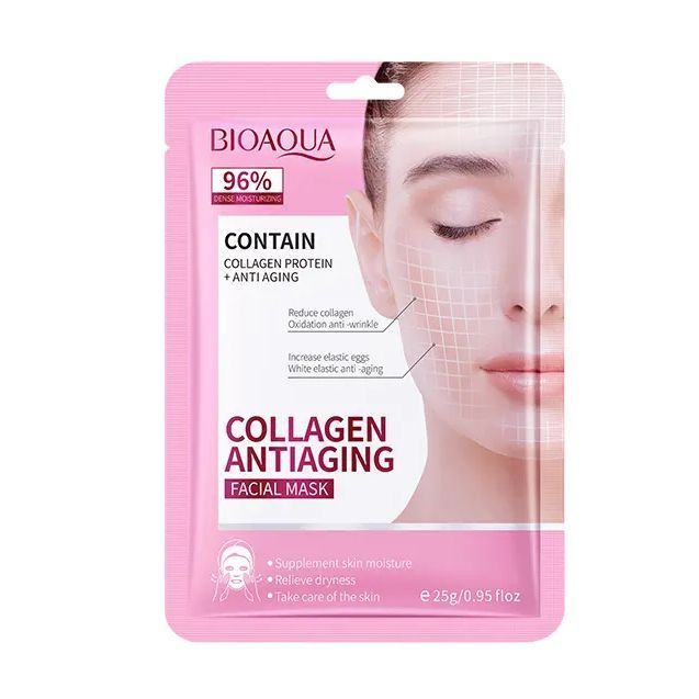 BIOAQUA Collagen Anti Aging Face Sheet Mask