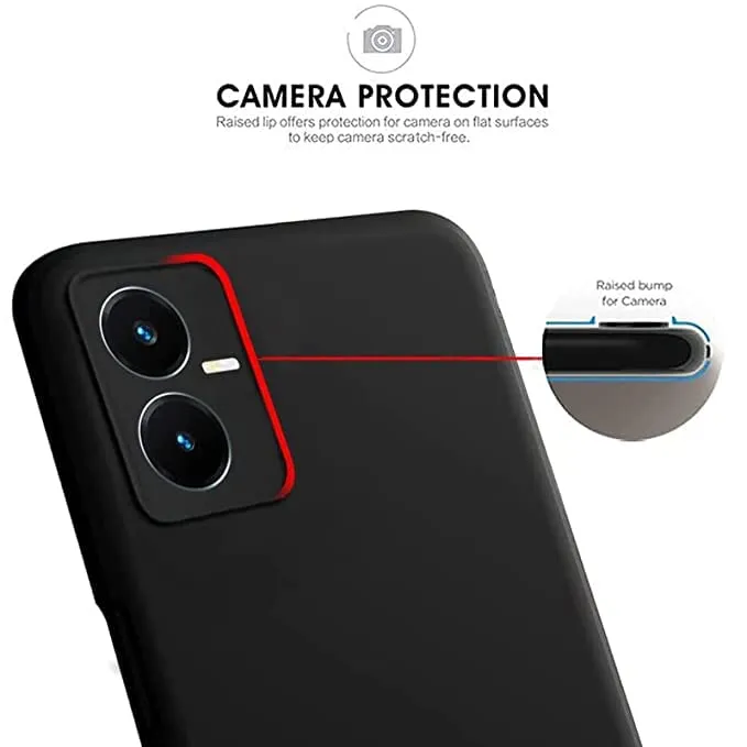 Vivo%20Y22%20Soft%20Matte%20Black%20Silicon%20Back%20Cover%20Soft%20-%20Shock%20Proof%20-%20Image%206
