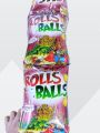 Rolls Balls Snacks,Rolls Balls Papad,Original Snacks (12 PCs). 