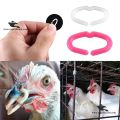 Large Chicken Anti-Pecking Beak Clamps – Plastic Nose Clips - Nose Pins for Poultry. 