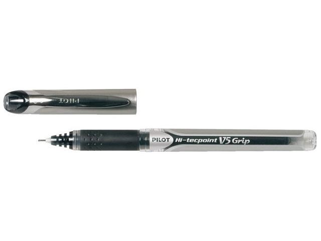 Pilot%20Hi-Tecpoint%20V5%20Grip%200.5%20Black%20Roller%20Ball%20Pen%20-%20Image%202
