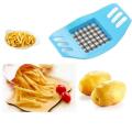 1pc Stainless Steel Potato Cutter / French Fry Cutter / Potato Vegetable Slicer Chopper / Potato Cutting Kitchen Gadgets machine cuts. 