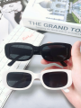 Eldorado Classic Rectangle Frame Sunglasses for Women & Men| Vintage Small Square Sunglasses. 