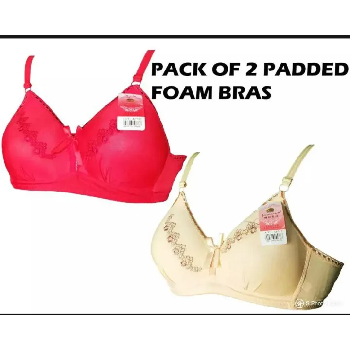 Pack%20of%20two%20women%20/%20girls/%20ladies%20padded%20brazier%20-%20Image%202