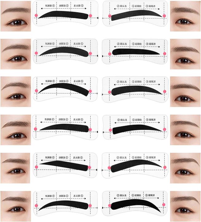 Eyebrow%20Stencils,%2012%20Styles%20Eyebrow%20Shapes%20DIY%20Eyebrows%20Grooming%20Stencil%20Kit%20Shaping%20Templates,Eyebrow%20Stencils%20Reusable%20Eyebrow%20Drawing%20Guide%20Card%20Brow%20Shaping%20Template%20DIY%20Easy%20Makeup%20Tools%20-%20Image%202
