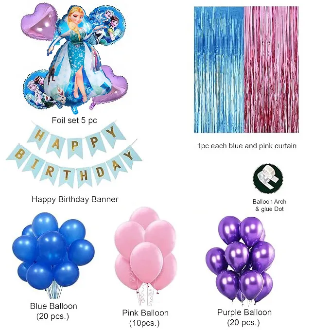 60%20Pcs%20Frozen%20Balloons%20Birthday%20Theme%20Set%20for%20Grand%20Party,%20Elsa%20Theme%20Set%20Birthday%20Party%20Decoration%20-%20Image%202
