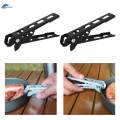 2x Anti Scald Pan Clamp Hot Bowl Plate Clip Pan Gripper Pot Lifter for Outdoor BBQ. 