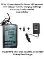 WiFi Router UPS Power Bank 12 Volts 1A 1.5A 4 Hours Guaranteed Backup TpLink, Tenda PTCL, Fiber, ONT 12v Router. 