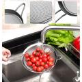 Fine Mesh Strainer Sifter Stainless Steel with Long Handle Medium and Large Size for Kitchen Rice Juice Food Flour Baking. 