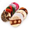 Small round stool cover Falai velvet plush seat cushion chair cover lift chair stool cushion cover round stool cover. 