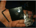 100% secure Motorcycle Side Lock (No need to welding), Black color L key Lock, Bike Push lock, Anti theft Handle Lock, Lahori Lock, Bike unbreakable Lock. 
