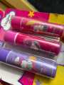 Introducing the Unicorn Lip Balm Pack of 3 with Magical Aromas – the ultimate lip care set designed to bring joy, magic, and nourishment to your lips. This adorable lip balm pack, featuring three enchanting unicorn-themed balms, is perfect for girls of al. 