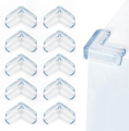 8 Pcs Table Corners, Corner Guards, Clear Corner Protectors, Corner Protectors, Baby Proof Corner Guards Stop Child Head Injuries Tables, Furniture & Sharp Corners Baby Proofing (L-Shaped). 