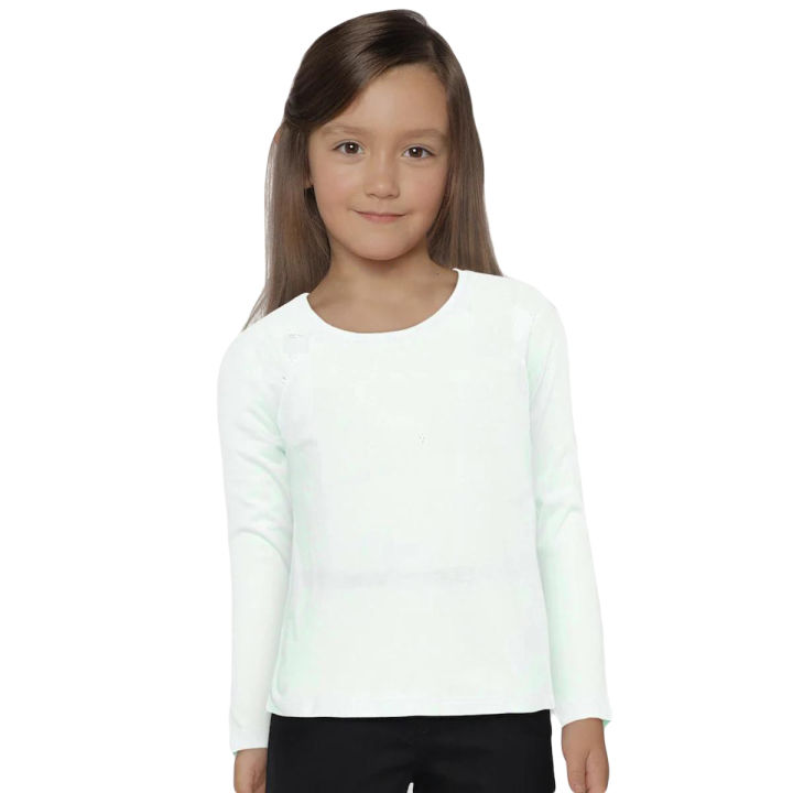 Plain Basic full sleeves t shirt for Girls