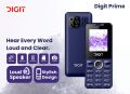 Digit Prime - 1.8 Inch Display - 1200mAH Battery - Dual Sim - Smart Camera - Auto call recording - PTA Approved - 1 Year Brand warranty. 