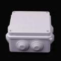 CCTV Weatherproof 4x4 PVC Outdoor Camera Junction Box IP65. 