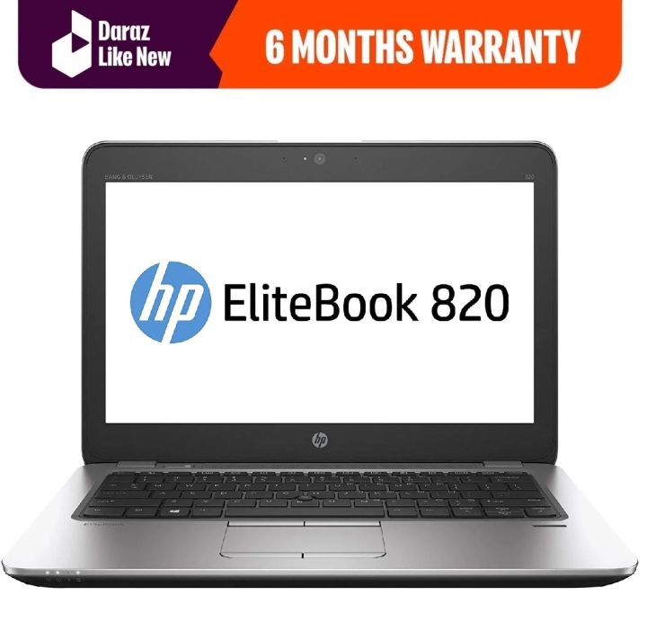 Hp Elitebook 820 g3 - Core i5 6th Generation - 8GB RAM - 128GB SSD + 500GB HDD- 14inch Screen - FREE LAPTOP BAG (WINDOWS 11 REGISTERED) - Daraz like new laptops