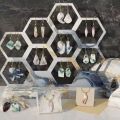 Silicone Geometric Earring Mold | 13.2cm x 10.7cm (5.2in x 4.2in)  for resin art , 8 Cavity silicone mold for resin art. 
