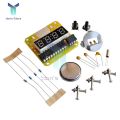 Digital Watch Electronic Clock Kit Single-chip LED Watches Electronic Clock Module KIT DIY LED With Transparent Cover DIY Kit. 